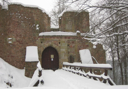 The entrance gate and pedestrian gate